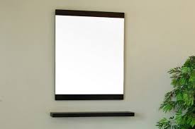 BellaTerra Home 23.6in Mirror (Black)