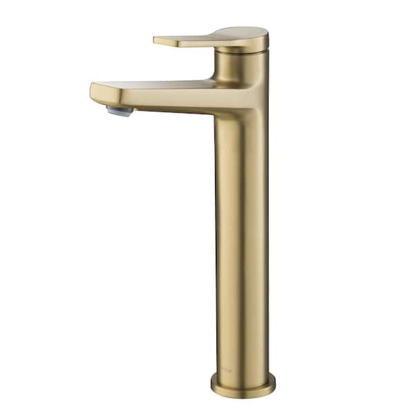 Kraus Indy Vessel Faucet KVF1400BG 9-10 Inches