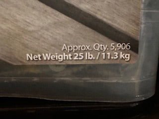 25LB OUTDOOR DECKING SCREWS 1-1/4" x 8" GREEN