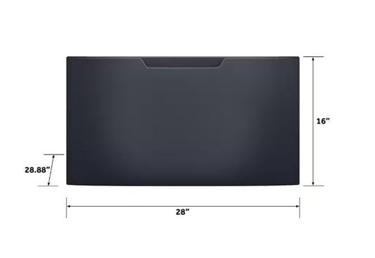 28 in. Wide Laundry Pedestal with 16 in. Height in Sapphire Blue
