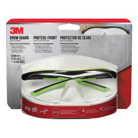 3M Brow Guard Anti-Fog Safety Glasses Size 3