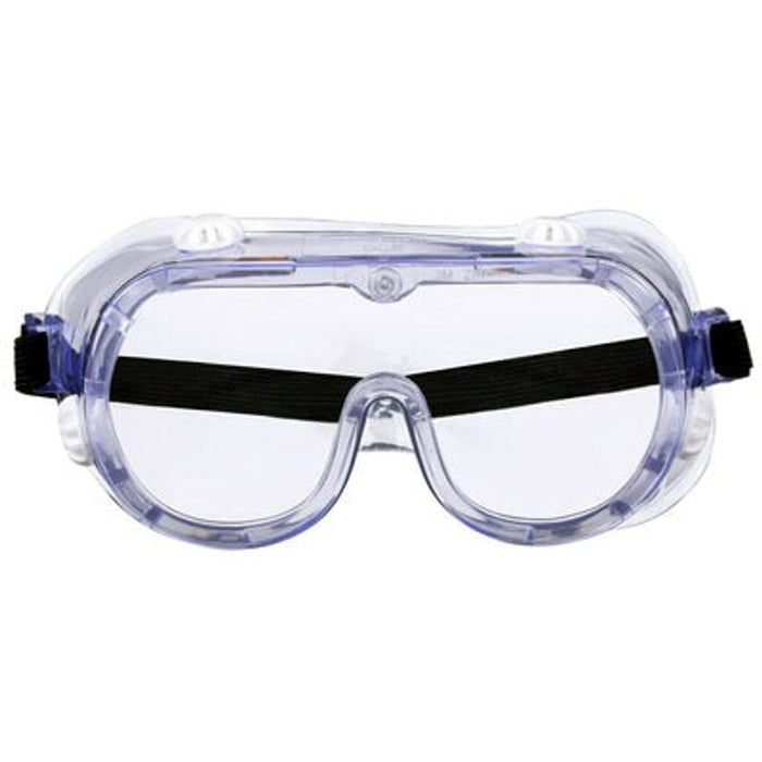 3M Safety Goggles, Clear Chemical Splash and Impact Resistant
