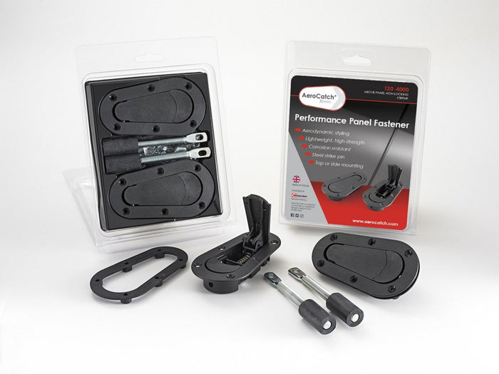 AeroCatch 120 - 4000 Xtreme Series Non - Locking Hood Pins - Fast Racer