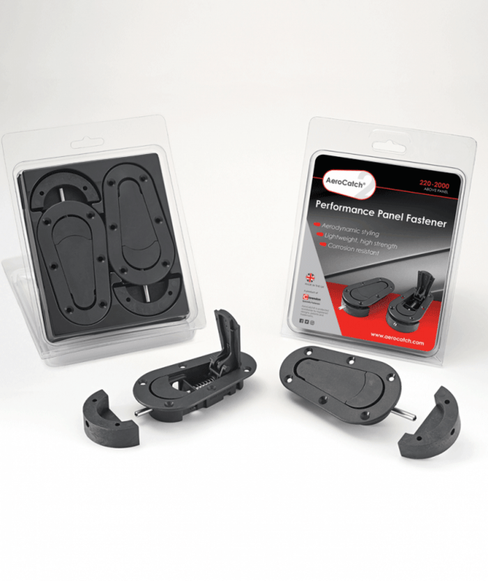 AeroCatch 220 - 2000 Locking Hood Pins - Fast Racer
