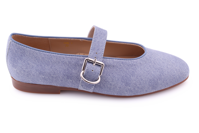 Denim Print Leather / 35