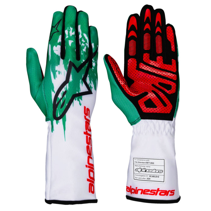 Alpinestars Tech - 1 K V3 Kart Gloves - Fast Racer