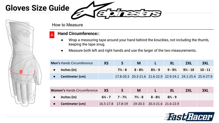 Alpinestars TEMPEST V2 Waterproof Kart Gloves - Fast Racer
