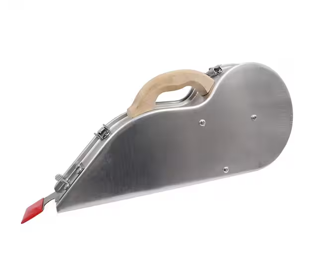 Anvil Quick Load Aluminum Drywall Banjo Taper 8-3/4 in with Wooden Handle – Model DTBA-HD
