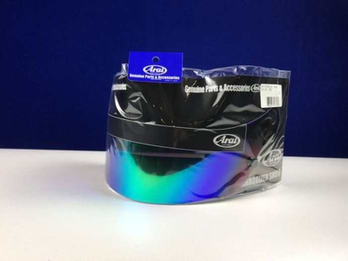 Arai GP - 6 Mirror Shield Green - Fast Racer