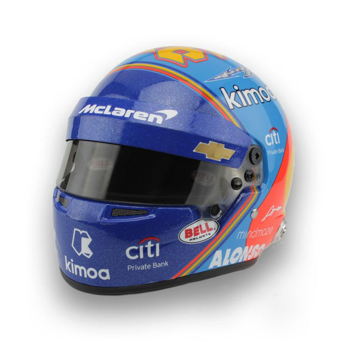 Bell 1:2 Scale Mini Helmet Fernando Alonso 2019 Indy 500 - Fast Racer