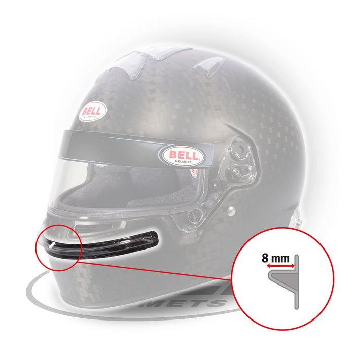 Bell Clear Chin Bar Gurney For HP7 / HP77 / RS7 / KC7 - CMR / KC7 - EV Helmets - Fast Racer
