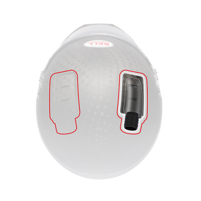 Bell Cover Plate And Forced Air V05 Nozzle For Bell HP6 / GT6 Helmets - Fast Racer