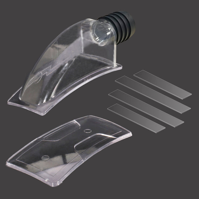 Bell Cover Plate And Forced Air V05 Nozzle For Bell HP6 / GT6 Helmets - Fast Racer