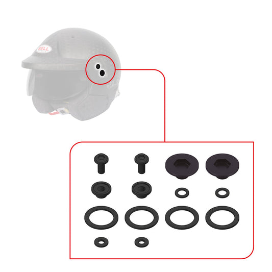 Bell Pivot Kit (10 Series) For HP10 and Mag - 10 Helmets - Fast Racer