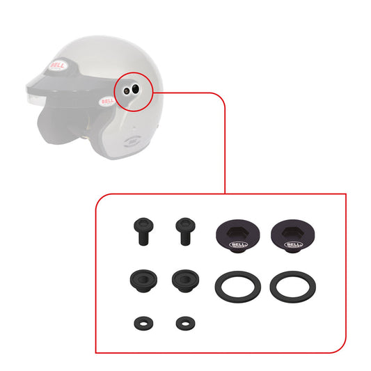 Bell Pivot Kit For MAG and MAG RALLY Helmets - Fast Racer