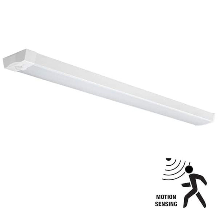 Commercial Electric 4 Ft LED Wrap Garage Light with Motion Sensor & Night Light