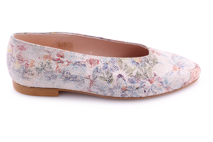 Floral Natural Fabric / 35
