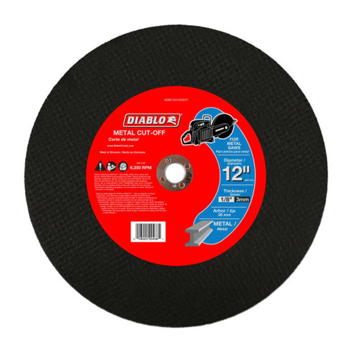 Diablo 12 in. High Speed Metal Cut-Off Disc