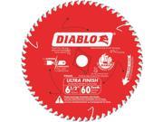 DIABLO 6-1/2 in. Carbide Saw Blade 60 Teeth