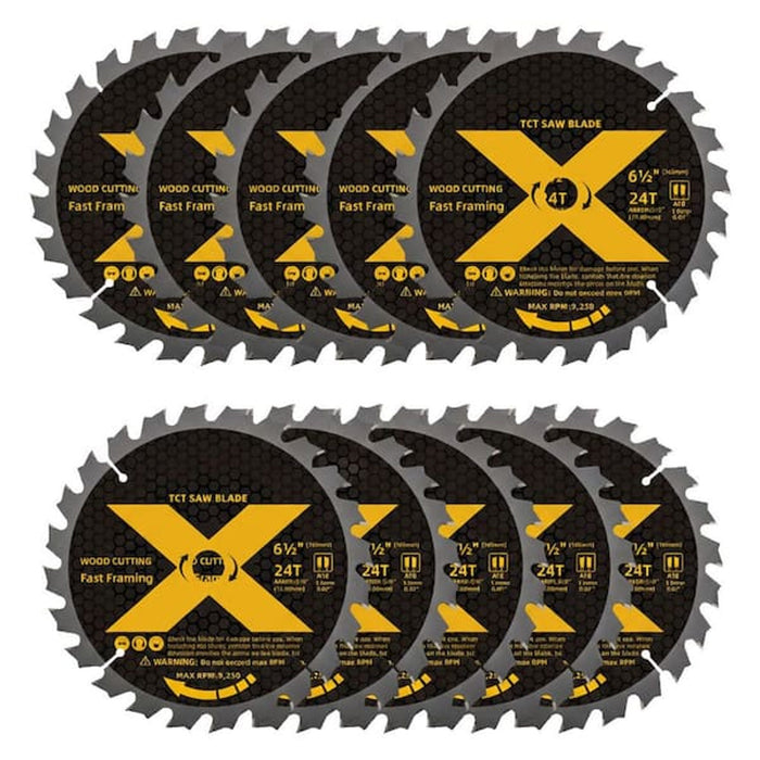 DIABLO 6-1/2 in. Carbide Saw Blade 60 Teeth