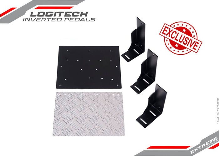 Extreme SimRacing Inverted Pedals For Logitech G25, G27, G29, G920 and G923 Upgrade - Fast Racer