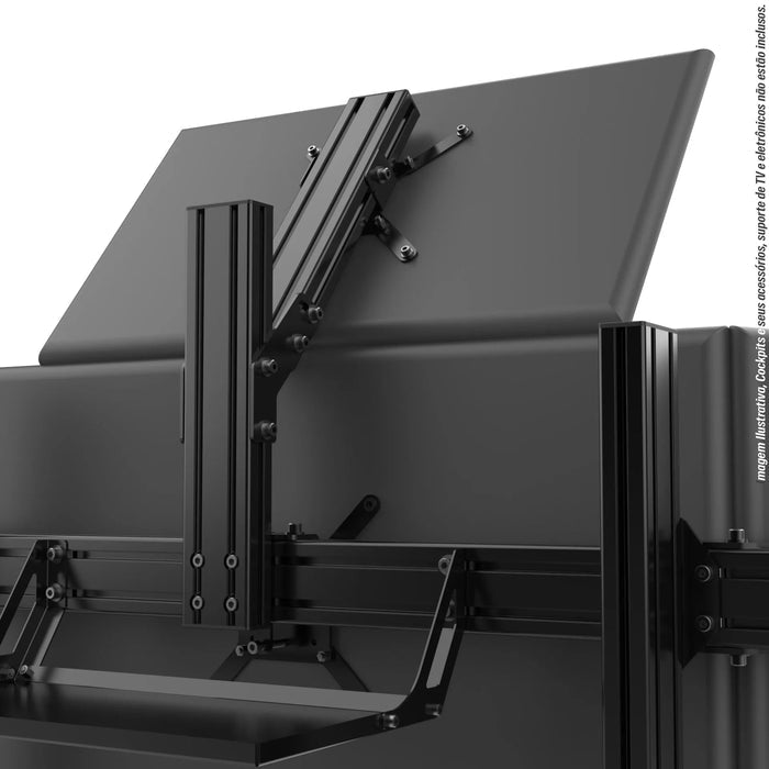 Extreme SimRacing Top Screen Add On For Aluminum Profile TV Stand - Fast Racer
