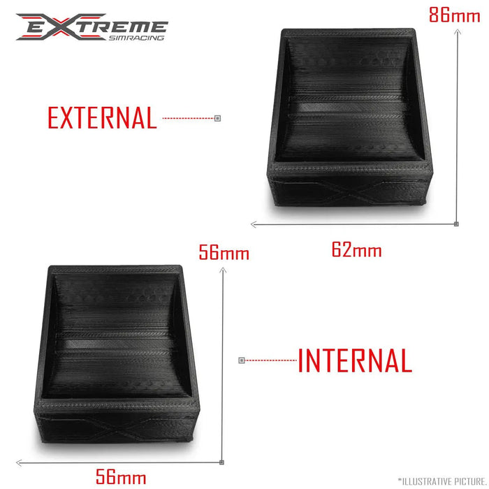 Extreme SimRacing Wheel Lock For Gaming Chair And Office Chair (Pair) - Fast Racer
