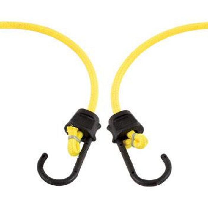 Keeper Bungee Cord 24 in. L X 0.315 in. Black/Yellow
