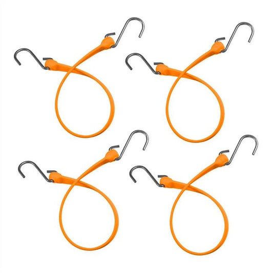 Keeper Bungee Cords 36" Length 0.374" Diameter 4-Pack
