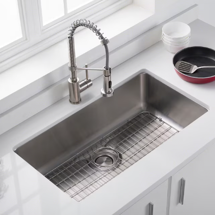 Kraus Dex Series Center Drain Stainless Steel Sink Grid