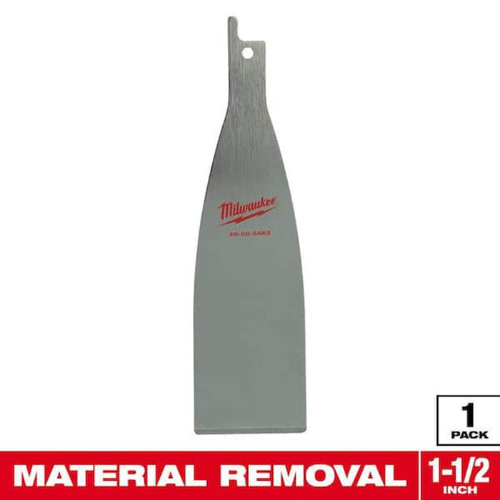 Milwaukee 1-1/2" Scraper Blade for Boats, Pack of 1