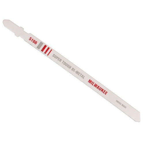 Milwaukee 5 1/4" 24TPI Bi-Metal Jig Saw Blades, 5 Pack
