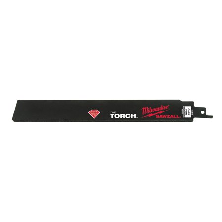 Milwaukee 6" Diamond Grit TORCH SAWZALL Blade 1ct
