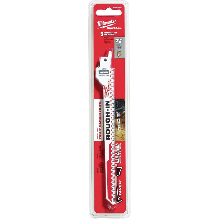 Milwaukee SAWZALL Blades for Boats, 5 Pack