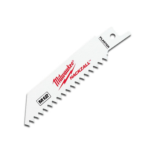 Milwaukee Tool M12 Hackzall Blade-Plaster, Pack of 5