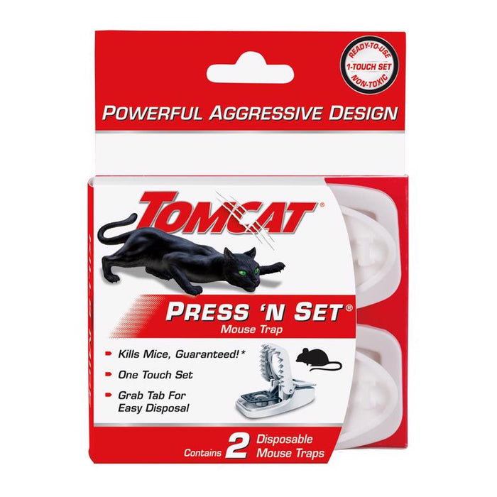 MOTOMCO Trap Mouse Snap Plastic Size 8