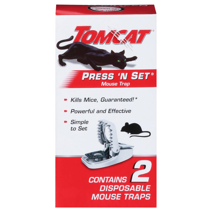 MOTOMCO Trap Mouse Snap Plastic Size 8