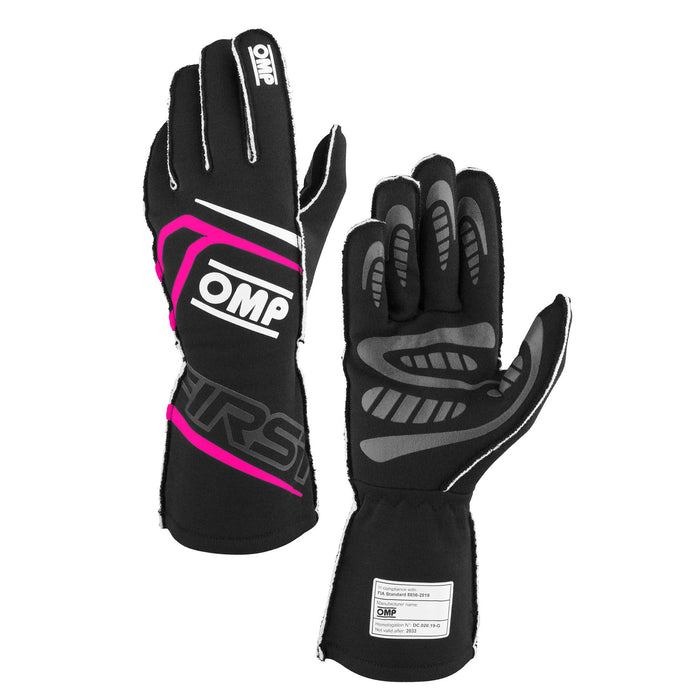 OMP FIRST Racing Gloves FIA - SFI - Fast Racer