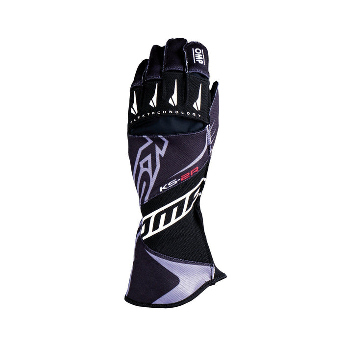 OMP KS - 2R Go - Kart Racing Gloves - Youth / Kids Sizes - Fast Racer