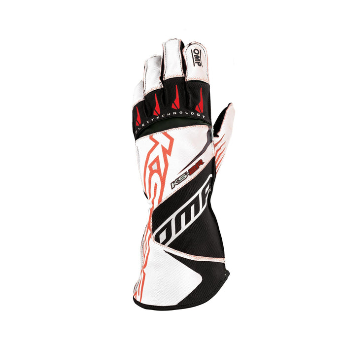 OMP KS - 2R Go - Kart Racing Gloves - Youth / Kids Sizes - Fast Racer