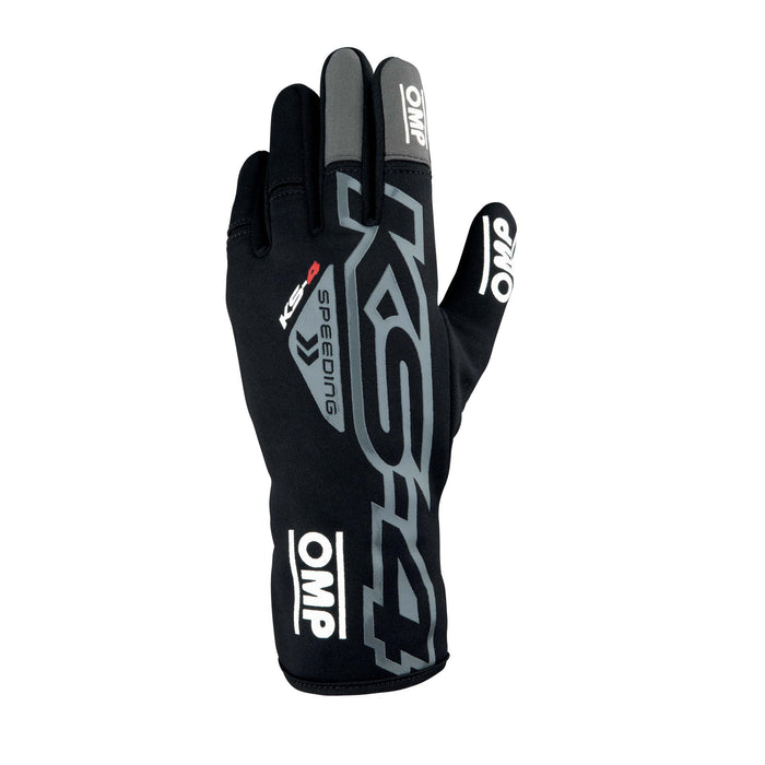 OMP KS - 4 Go - Kart Racing Gloves - Youth / Kids Sizes - Fast Racer