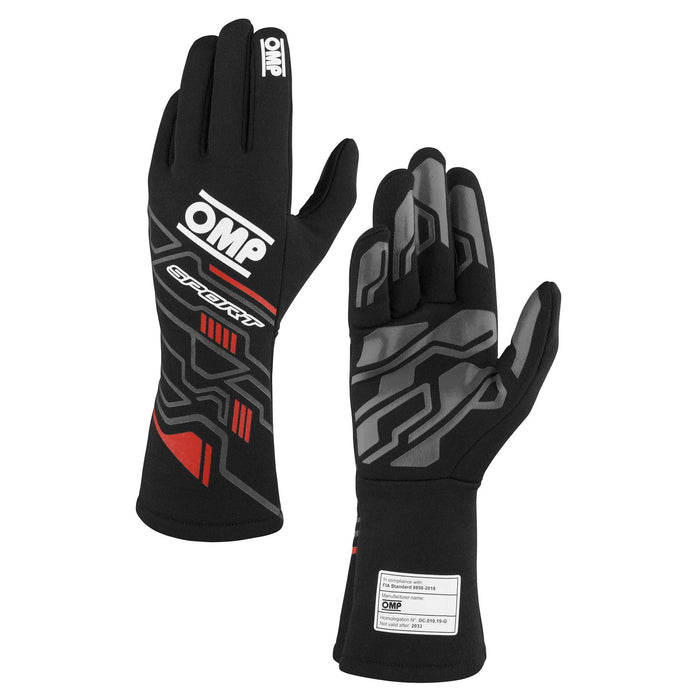 OMP SPORT Racing V1 Gloves FIA - SFI - Fast Racer
