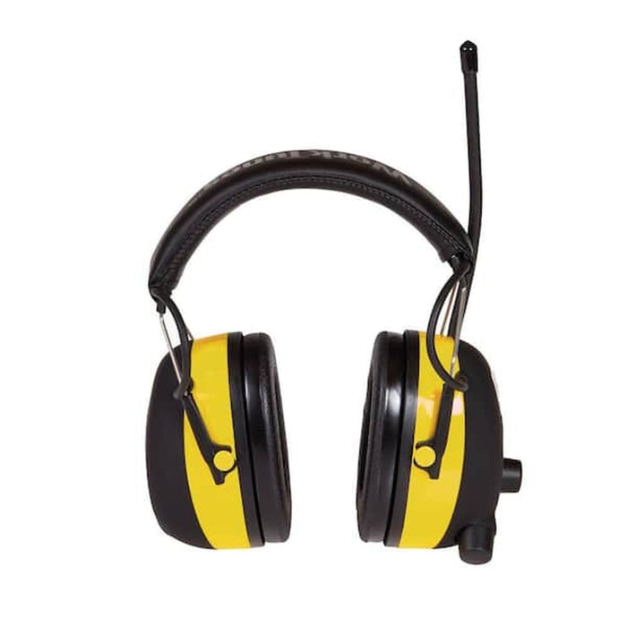 PELTOR WorkTunes Hearing Protector Digital Tuning Size 3 Yellow/Black