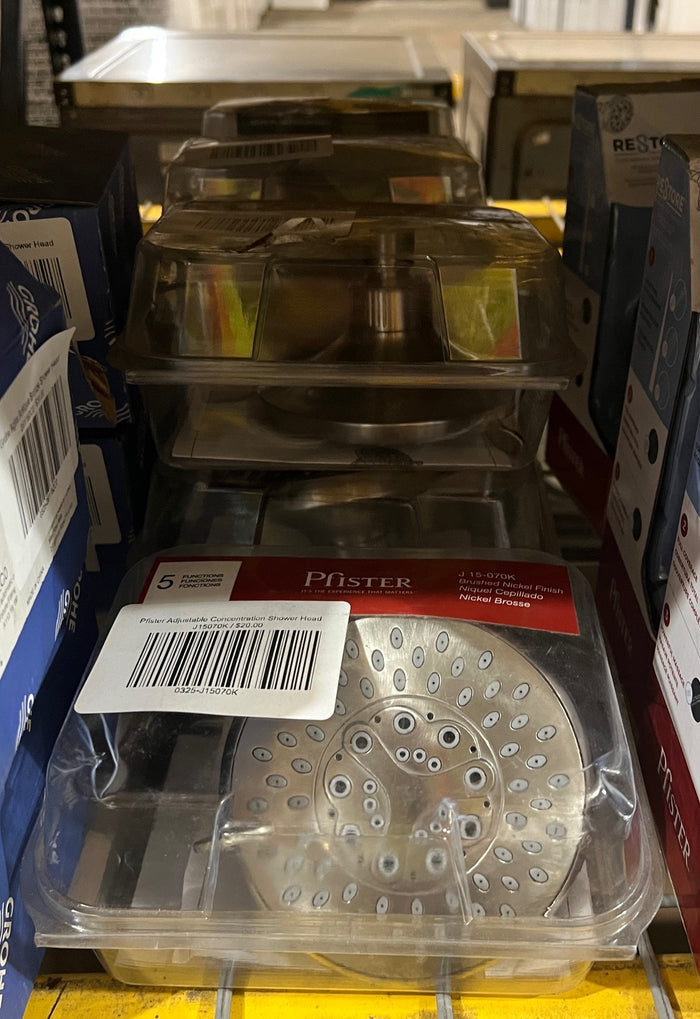 Pfister Adjustable Concentration Shower Head