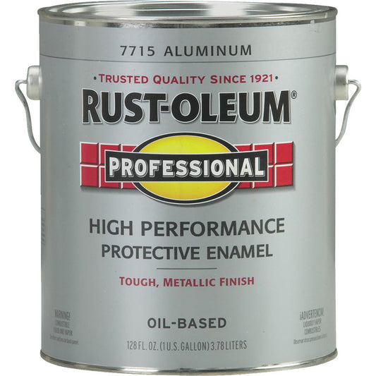 Rust-Oleum Protective Enamel Paint Gloss Aluminum 1 Gal