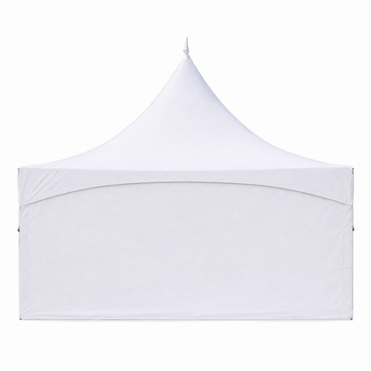 Solid Side Wall  for 10' x 10' Deluxe High Peak Frame Tent - White (Each)