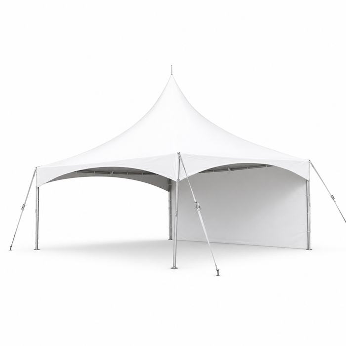 Solid Side Wall for 20' x 20' Deluxe High Peak Frame Tent - White (Each)