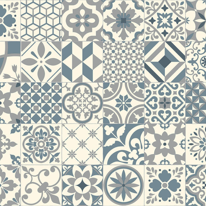 Cream/Blue