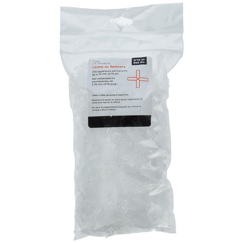 TTI Tile Spacers 3/16 Inch - 500 Pieces