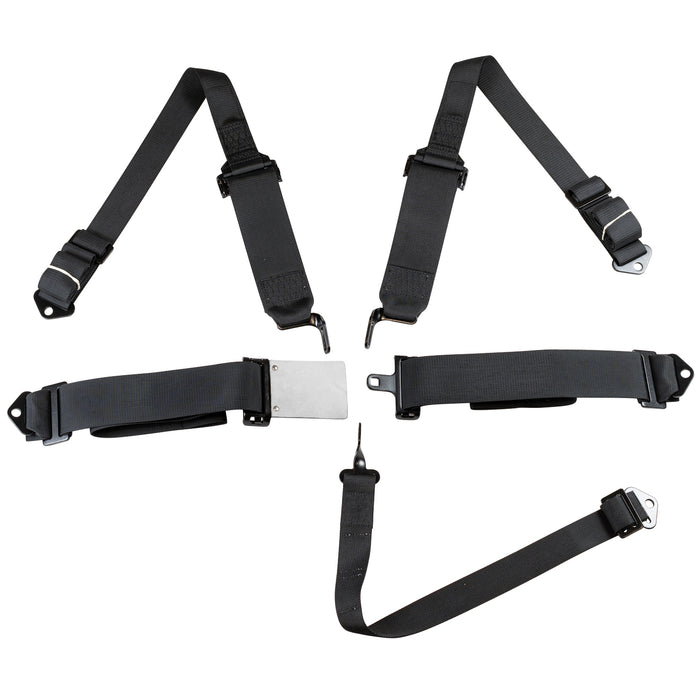 Zamp 5 Point Racing Harness 3"/2" Pull - Down/Pull - Out SFI 16.1 - Fast Racer